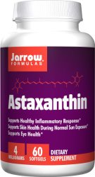 Jarrow Formulas Astaxanthin, 60 Count, 4 mg
