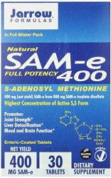 Jarrow Formulas SAM-e, 400 mg, 30 Count