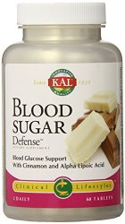 KAL Blood Sugar Defense Tablets, 60 Count