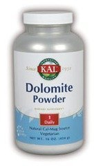 KAL, Dolomite Powder, 16 oz (454 g)