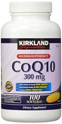 Kirkland Signature CoQ10 300 mg, 100 Softgels