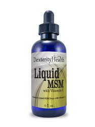 Liquid MSM Drops, Premium Liquid MSM with Vitamin C, 4oz