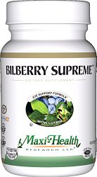 Maxi Bilberry Supreme Supplement, 120 Count