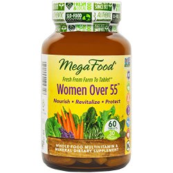 MegaFood – Women Over 55, Supports Breast Health, 60 Tablets (Premium Packaging)