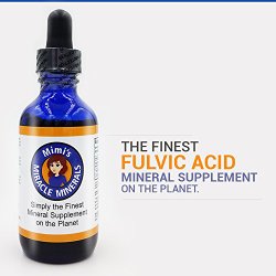 Mimi’s Miracle Minerals, Fulvic Acid and Humic Acid Supplement, 2 Oz, 60 Day Supply. Liquid Form: All the Benefits of Shilajit, but More Convenient. Organic, Ionic Form Minerals.