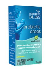 Mommy’s Bliss Baby Probiotic Drops, Flavorless, 0.34 Fluid Ounce