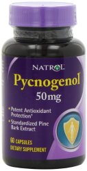 Natrol Pycnogenol 50mg Capsules, 60-Count