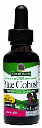 Nature’s Answer Blue Cohosh Root with Organic Alcohol, 1-Fluid Ounce