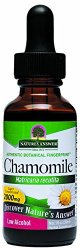 Nature’s Answer Chamomile Flower, Low Alcohol, 1-Ounce