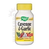 NATURE’S WAY Cayenne Garlic 100 CAPS