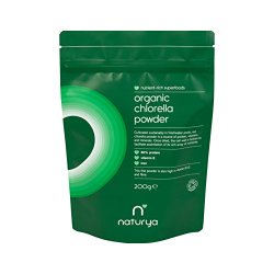 Naturya Ltd Organic  Chlorella Powder 200 g Nutritional Power Food Pouch