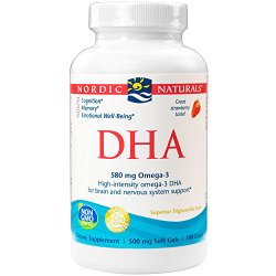 Nordic Naturals – DHA, Brain and Nervous System Support, 180 Count