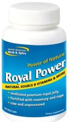North American Herb and Spice, Royal Power Vegi-Caps, 120-Count
