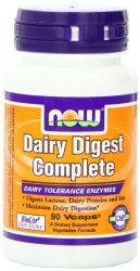 NOW Foods Dairy Digest Complete, 90 Vcaps
