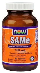 Now Foods Sam-e 400mg, Tablets, 60-Count