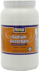 Now Foods Sodium Ascorbate, 3-pound