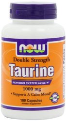 Now Foods Taurine 1000Mg, 100-Capsules