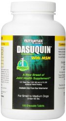 Nutramax Dasuquin with MSM Chewables, Small/Medium Dog, 150 Count