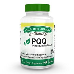 PQQ 20mg (Pyrroloquinoline Quinone) 30 vegecaps