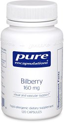 Pure Encapsulations – Bilberry 160 mg. 120’s