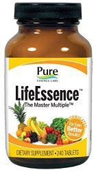 Pure Essence Labs LifeEssence – World’s Most Energetic Multiple – 240 Tablets