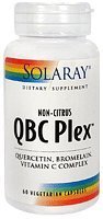 QBC Plex Quercetin, Bromelain, Solaray 60 Caps