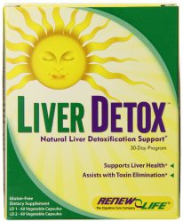 Renew Life Liver Detox LD1 – 60 Vegetable Capsules