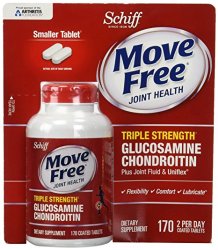 Schiff Move Free Joint Health Dietary Supplement, Triple Strength, 170 Tablets
