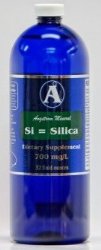 Silica Supplements by Angstrom Minerals – Liquid Ionic Silica Mineral Water 32oz 700ppm