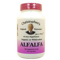 Single Herb Alfalfa – 100 vcaps,(Dr. Christopher’s Original Formulas)
