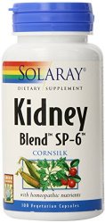 Solaray Kidney Blend SP-6, 100 Count