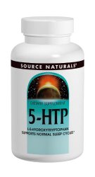 Source Naturals 5-HTP, 50mg, 60 Capsules