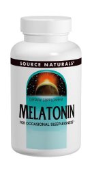 Source Naturals Melatonin 5 mg, Peppermint, 200 Tablets