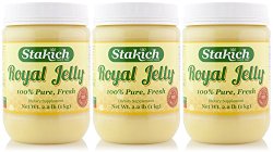 Stakich FRESH ROYAL JELLY 3 KG – 100% Pure, All Natural, Top Quality –