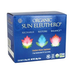 Sun Chlorella Organic Eleuthero, 1200 Count