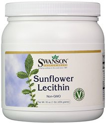 Sunflower Lecithin Non-Gmo 16 oz (454 grams)