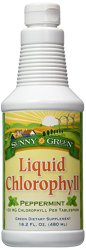 Sunny Green Liquid Chlorophyll Peppermint, 16.2-Ounce