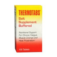 Thermotabs Salt Supplement Buffered – 100 Tablets (Pack of 2)