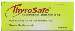 Thyrosafe Potassium Iodide Tablets, 65 Mg, 20-Count