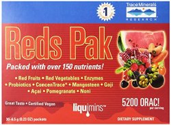 Trace Minerals Reds, 30-Count