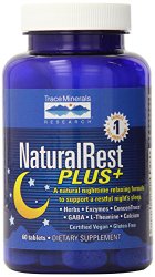 Trace Minerals Research Naturalrest Plus, 60 Count