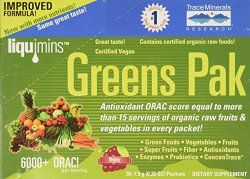 Trace Minerals Research PGG02 – Greens Pak, 30 Packets (Berry)