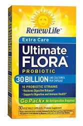 Ultimate Flora Extra Care Probiotic Go Pack 30 Billion (Formerly RTS Extra Strength) 30 Capsules