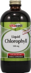 Vitacost Liquid Chlorophyll — 100 mg per serving – 16 fl oz