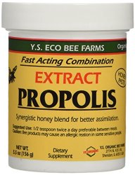 YS Royal Jelly/Honey Bee – Propolis Extract Ultimate Strength, 5.5 oz paste