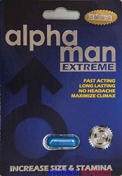 1 Pack Alpha Man Extreme 3000 Male Sexual Enhancement 7 Days
