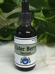 100% Organic Elder Berry Tincture ~ 1 Ounce Bottle ~