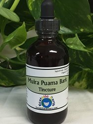 100% Wild Harvested Muira Puama Bark Tincture ~ 2 Ounce Bottle ~