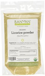 Banyan Botanicals Licorice Root Powder – Certified Organic, 1/2 Pound – Glycyrrhiza glabra – Nourishing tonic that supports proper function of the respiratory system*