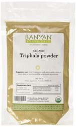 Banyan Botanicals Triphala Powder – Certified Organic, 1/2 Pound – Balancing formula for detoxification and rejuvenation*